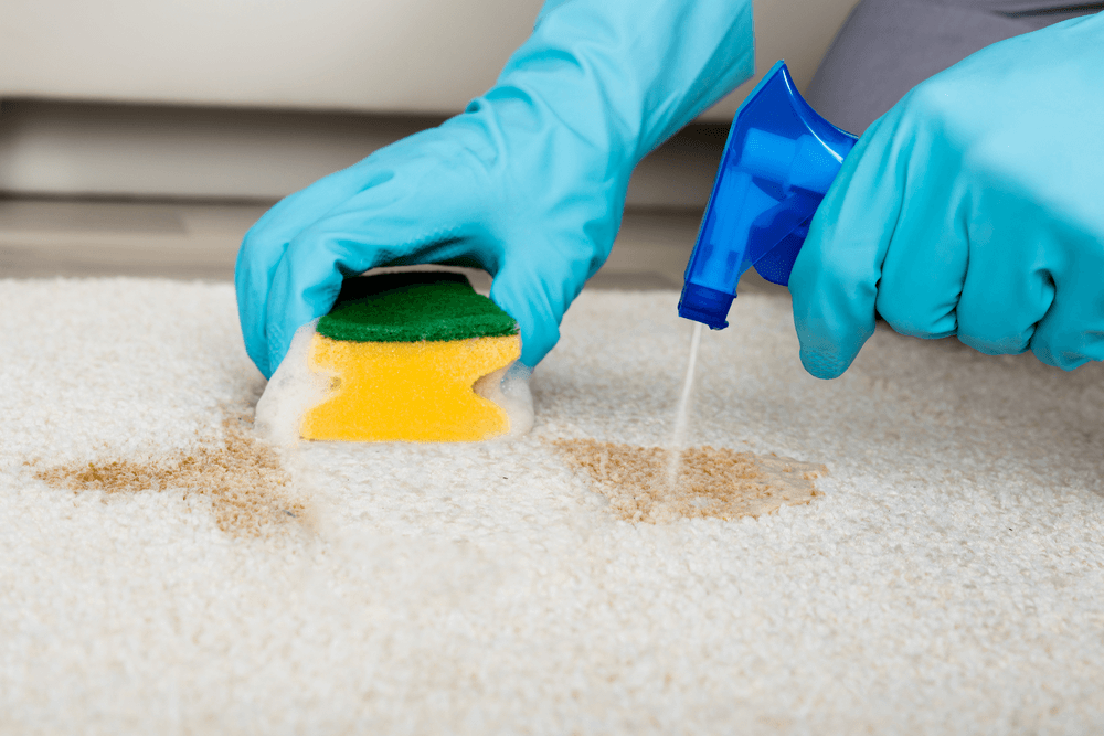 Ammonia is commonly used in cleaning because it has properties that help break down stains