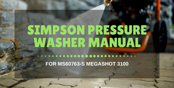 Simpson Pressure Washer Manual