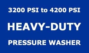 heavy-duty pressure washer