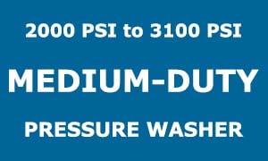 medium-duty pressure washer