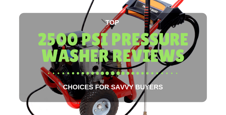 2500 PSI Pressure Washer reviews