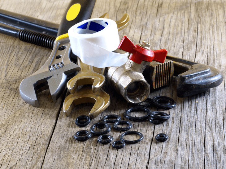 When replacing the o ring, using the right plumbing tools is very important