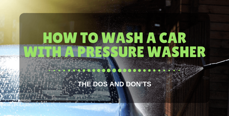 how to wash a car with a pressure washer