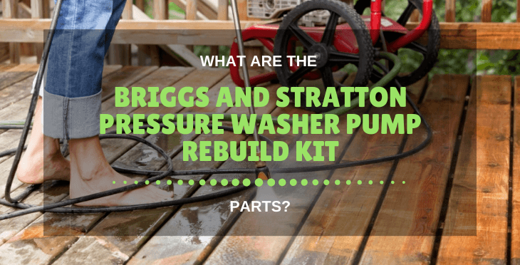 Briggs And Stratton Pressure Washer Pump Rebuild Kit