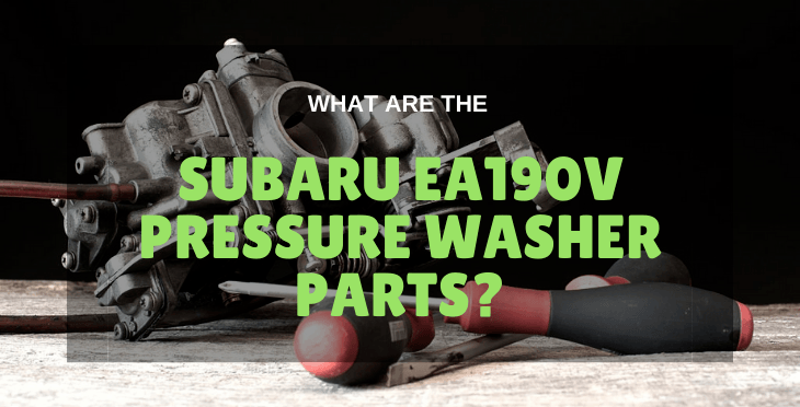 Subaru ea190v Pressure Washer Parts