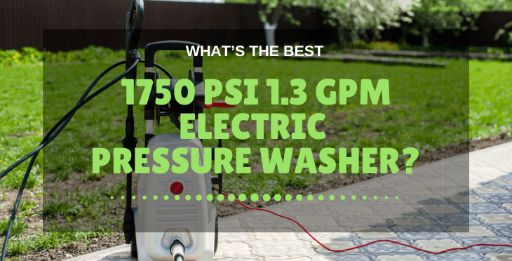 1750 PSI 1.3 GPM Electric Pressure Washer